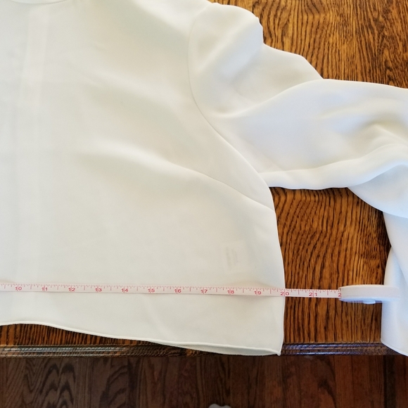 Aritzia Babaton Crop Long Sleeve Blouse - Picture 8 of 10